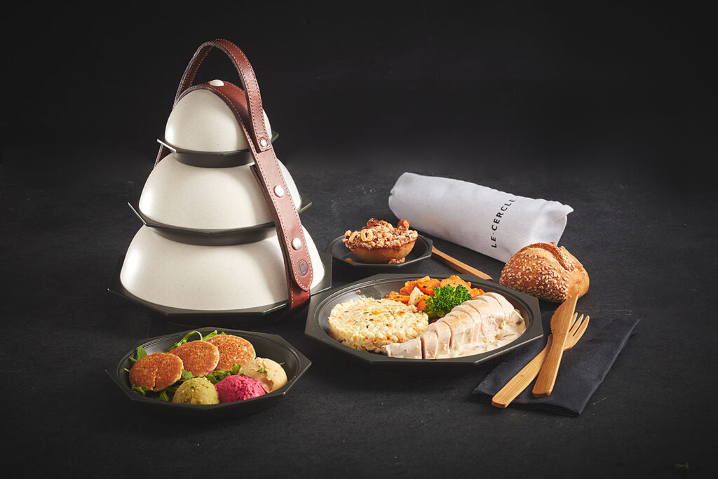 Le Cercle - plateau repas local et zéro déchet